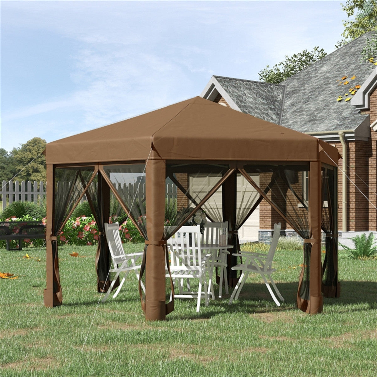 Pop Up Canopy Party Tent -AS ( Amazon Shipping)(Prohibited by WalMart)