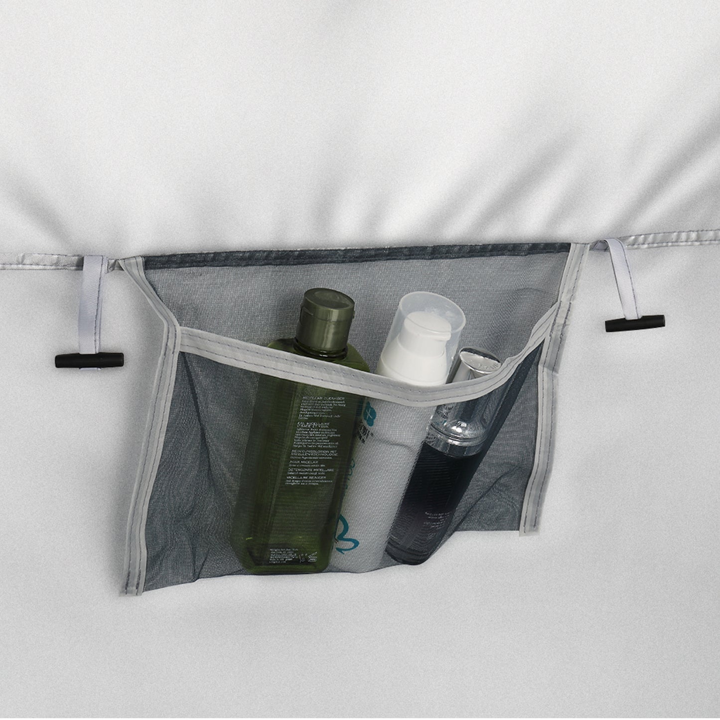 229*229*122cm Oxford Cloth Double Dressing Tent Blue/White