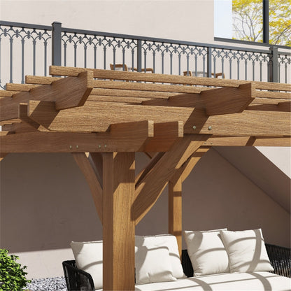 Wood Gazebo ( Amazon Shipping)（Prohibited by WalMart）