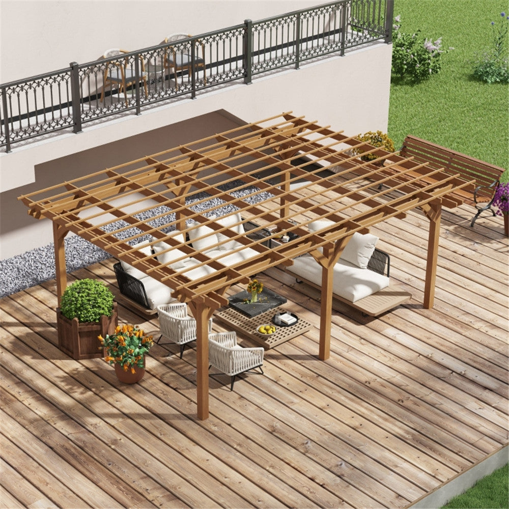 Wood Gazebo ( Amazon Shipping)（Prohibited by WalMart）