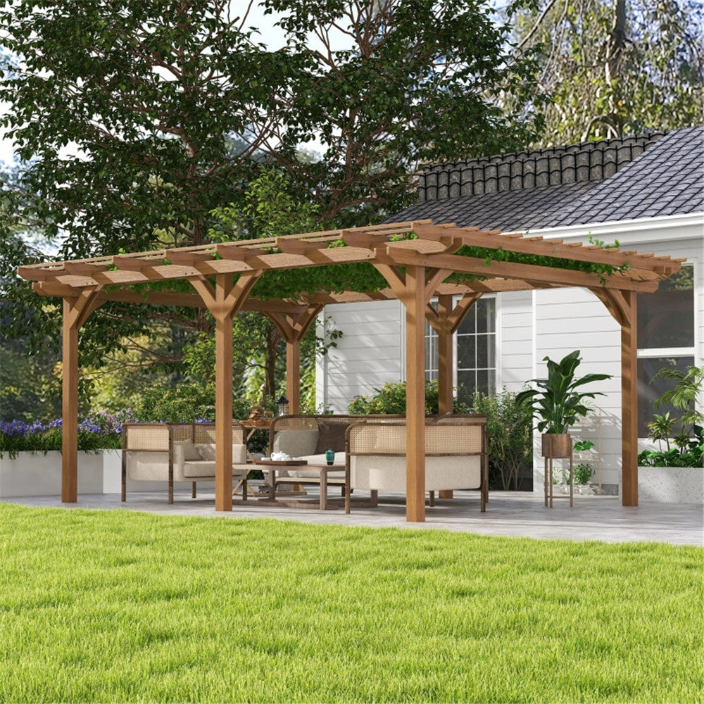 Wood Gazebo ( Amazon Shipping)（Prohibited by WalMart）