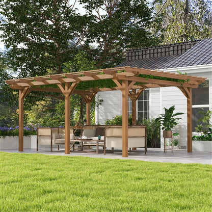 Wood Gazebo ( Amazon Shipping)（Prohibited by WalMart）