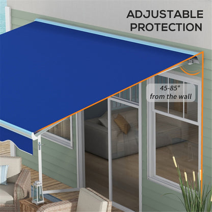 Electric Awning  /Patio Retractable Awning  -AS ( Amazon Shipping)（Prohibited by WalMart）