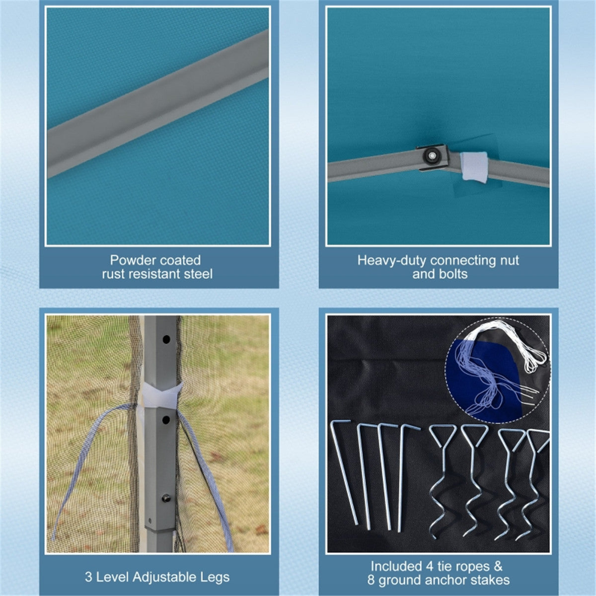 3X3M Pop Up Canopy Party Tent -AS ( Amazon Shipping)（Prohibited by WalMart）